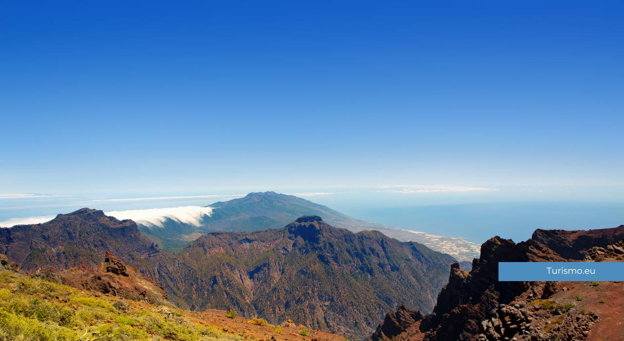 caldera de taburiente, la palma